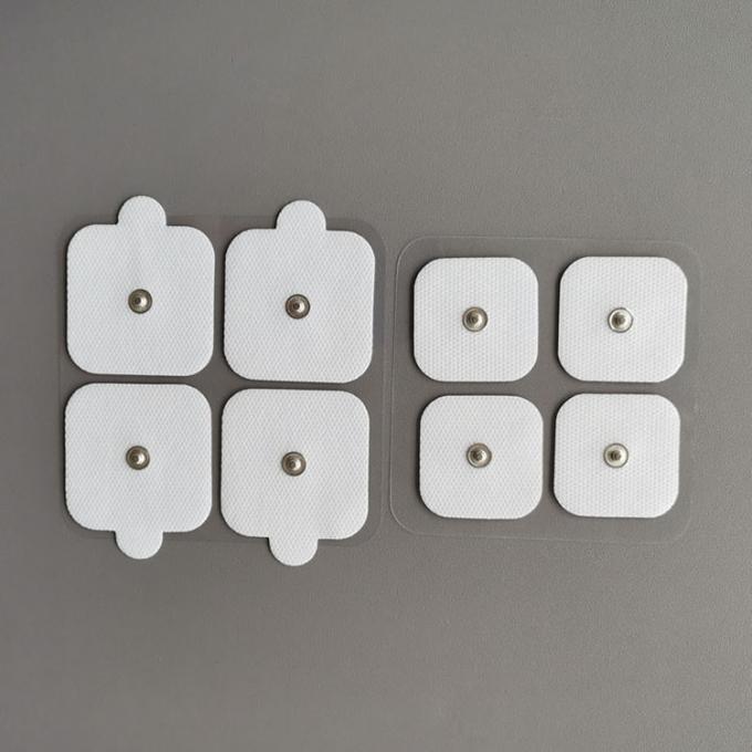 Five By Five 3.5mm Buttons Snap Electrode Pads