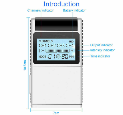 Rechargeable PIN2.0 Electric Pulse Machine For Muscles