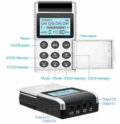 Rechargeable PIN2.0 Electric Pulse Machine For Muscles