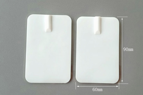 60x90mm Physiotherapy Silica Gel Carbon Rubber Electrodes