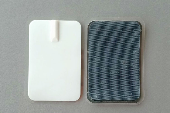 60x90mm Physiotherapy Silica Gel Carbon Rubber Electrodes