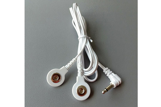 Physiotherapy Button DC 3.5mm Electrode Cable