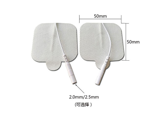 CE 5cm Square Physical Therapy Tens Replacement Gel Pads