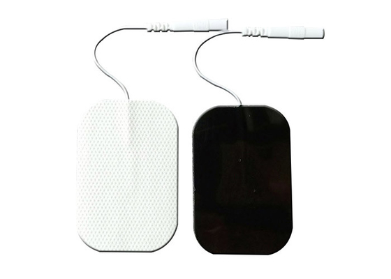 Non Woven 4x6cm Reusable Electrodes For Tens Unit