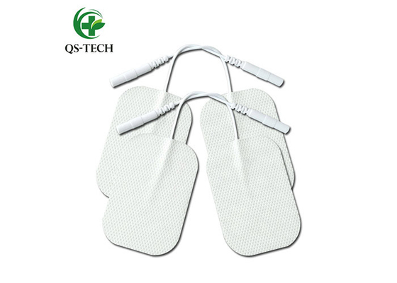 Non Woven 4x6cm Reusable Electrodes For Tens Unit