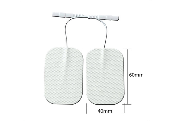 Non Woven 4x6cm Reusable Electrodes For Tens Unit
