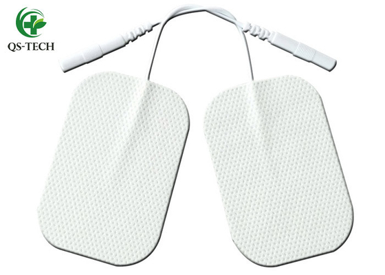 Non Woven 4x6cm Reusable Electrodes For Tens Unit
