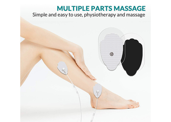 45*80mm Large Electric Pad Snap Electrode Pads