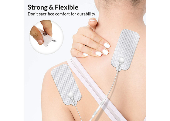 45*80mm Large Electric Pad Snap Electrode Pads