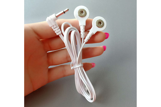 Physiotherapy Button DC 3.5mm Electrode Cable